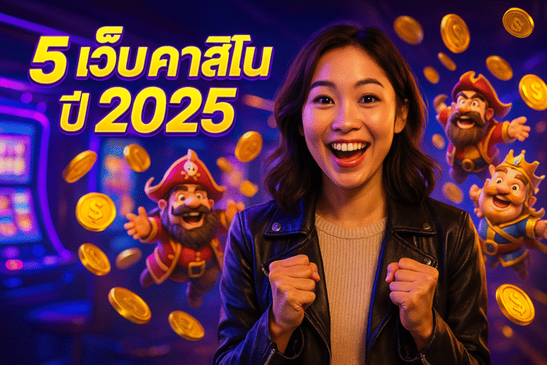 5 เว็บคาสิโนปี 2025