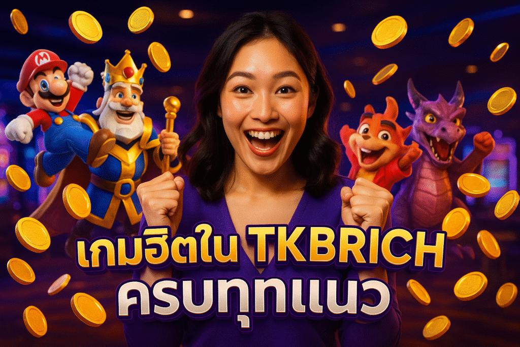 เกมฮิตใน TKBRICH ครบทุกแนว